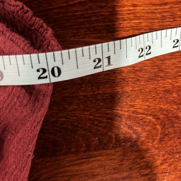 She & Sky Womens Tunic/Mini M Terra Cotta Pullover Sleeveless Embroidery Cotton - Picture 10 of 12